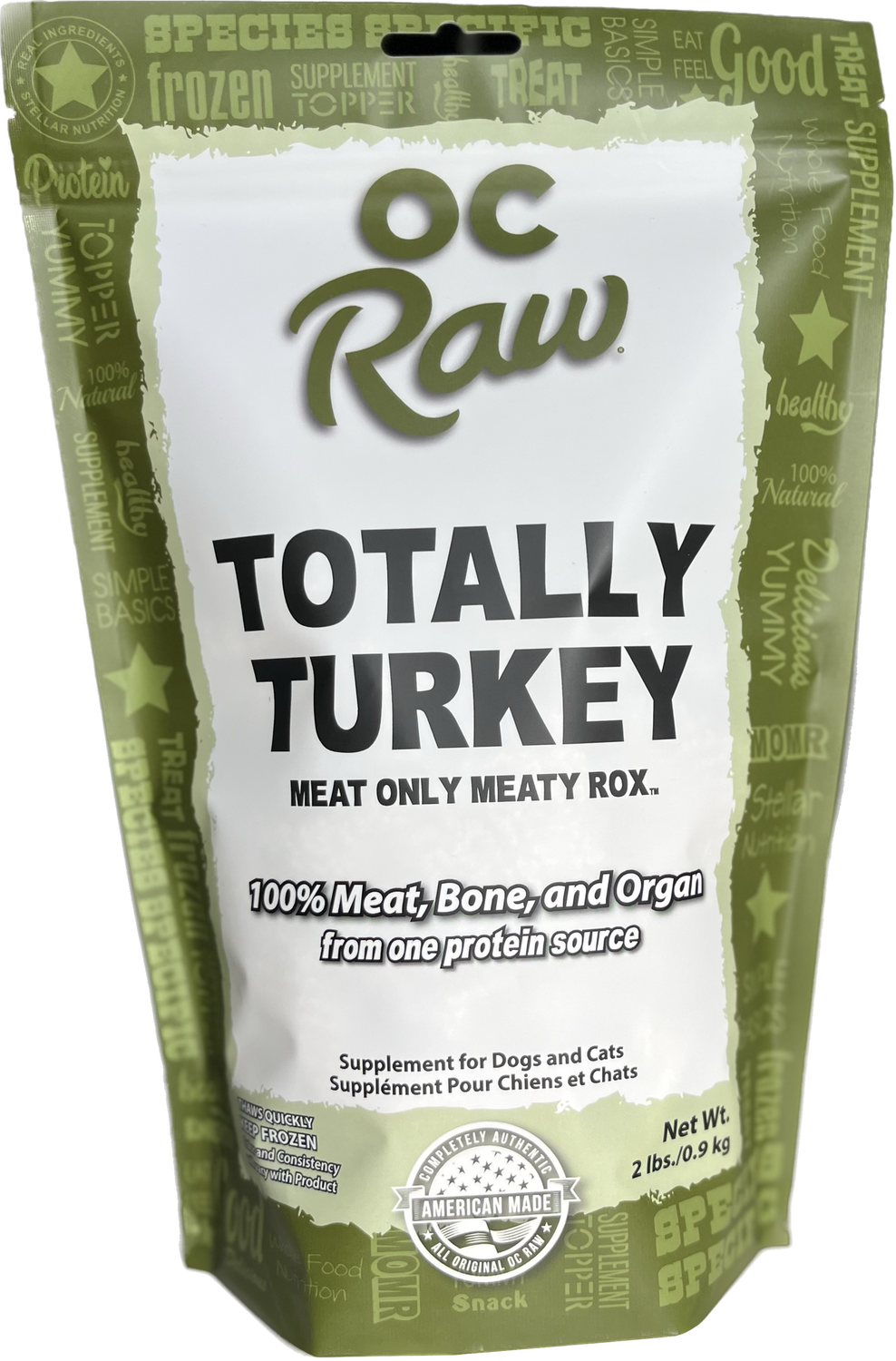 OC Raw Totally Turkey Rox 2#
