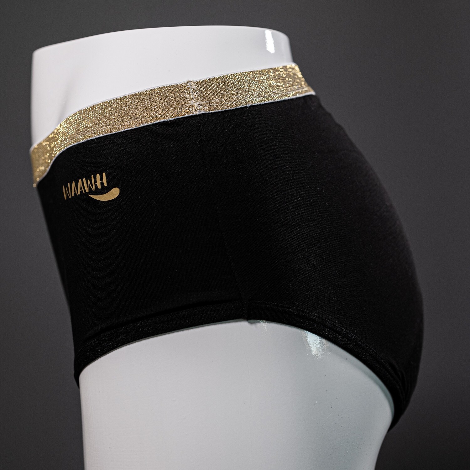 Culotte menstruelle Modèle SOLEIL (doré du S au XL)