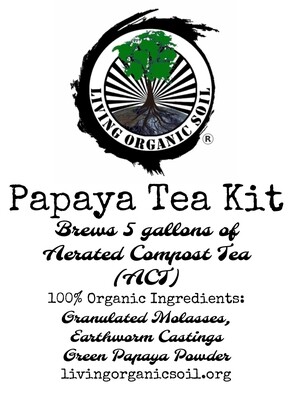 LOS Papaya ACT kit - diy compost tea