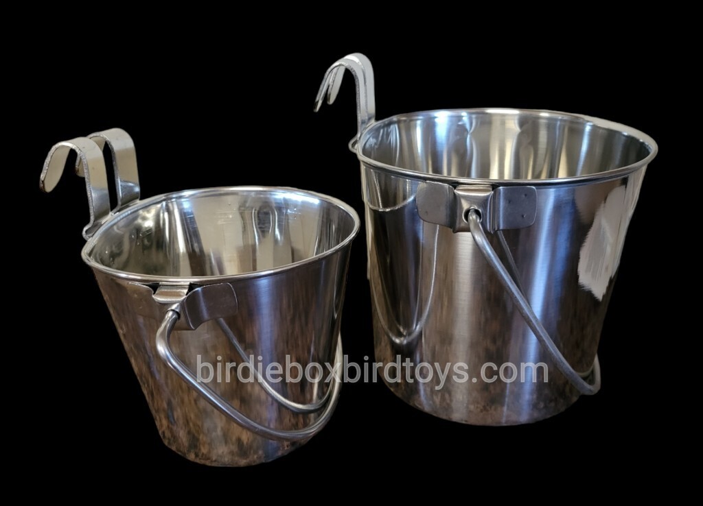 Stainless Steel Bucket (Large 2 qt.)