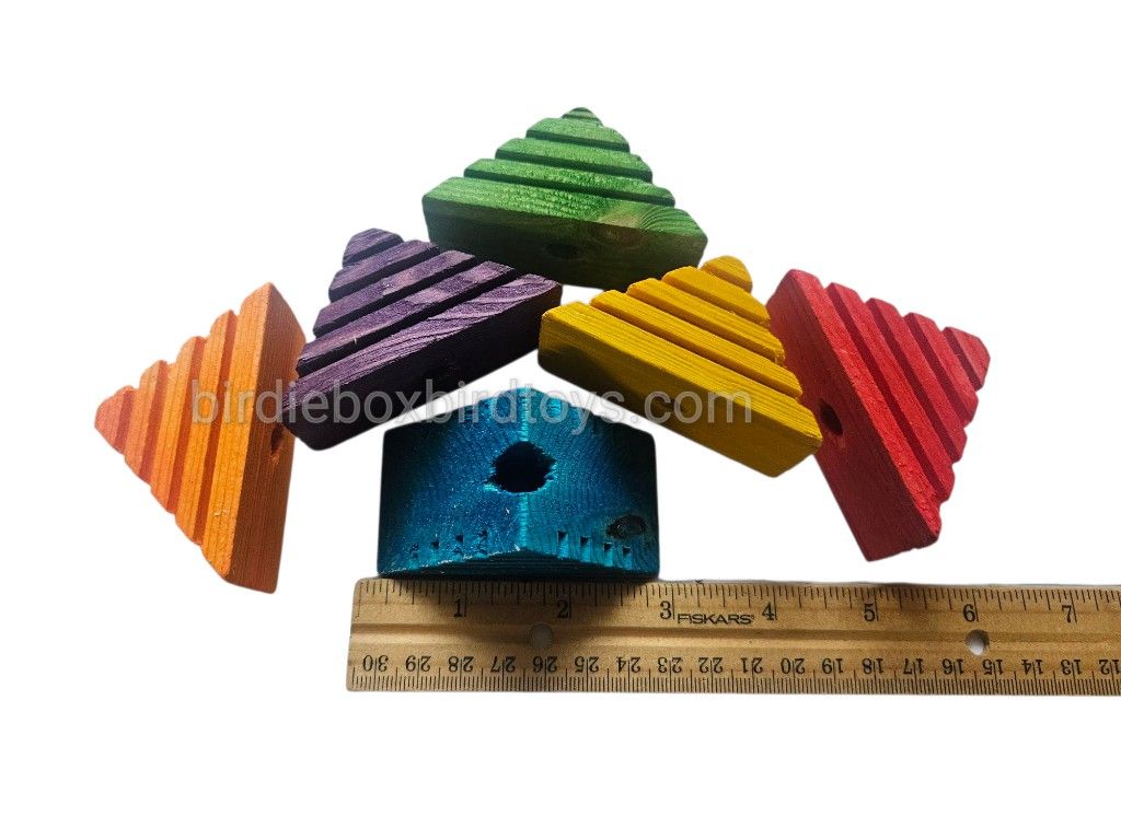 Traingle Groovy Blocks (6 pk.)