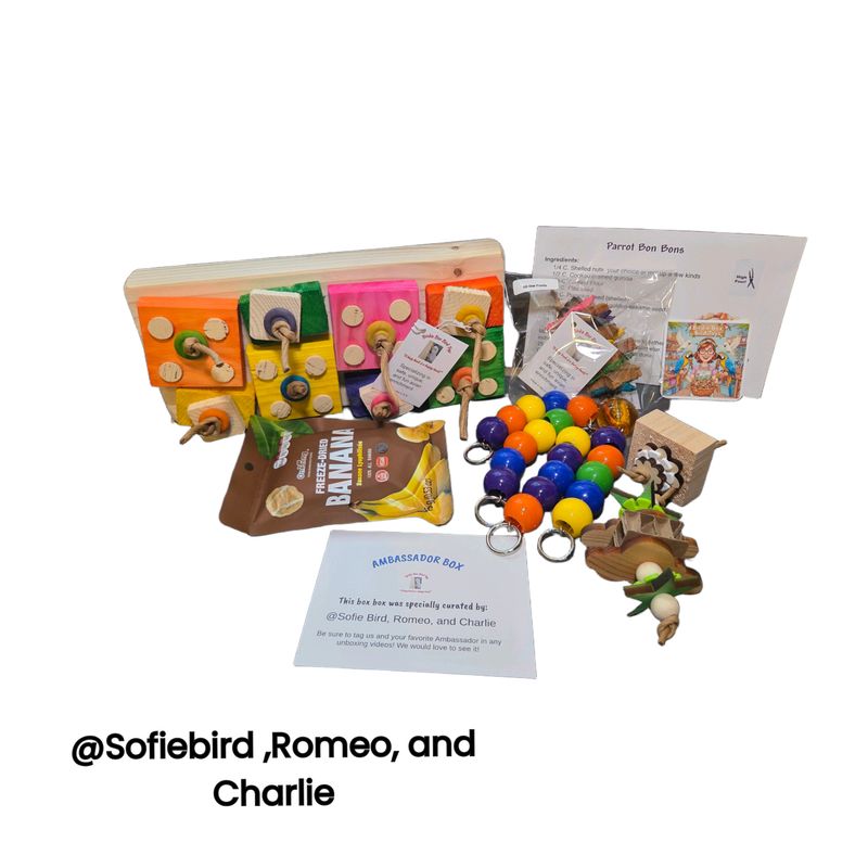 Sofie Bird, Romeo , &amp; Charlie Ambassador Box