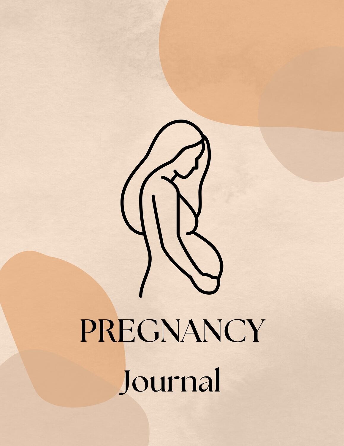 Journey to Motherhood: A Blossoming Moments Pregnancy Journal.