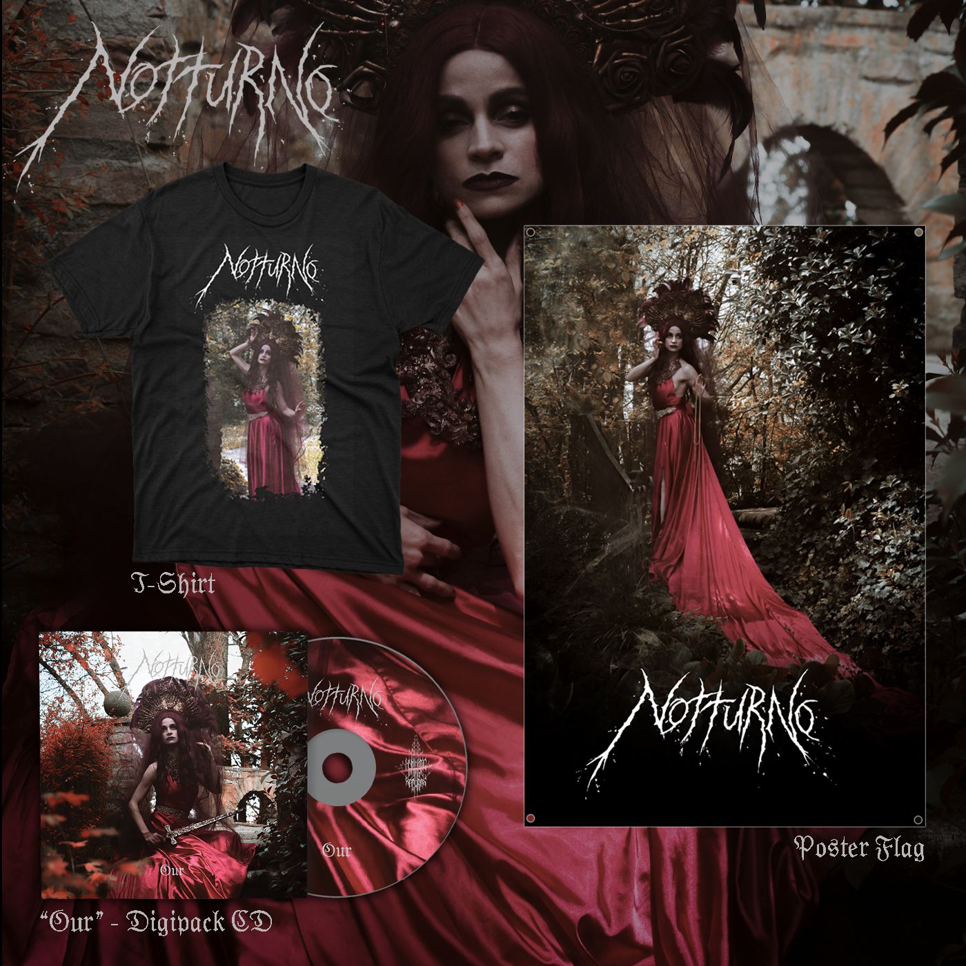 Notturno - &quot;Our&quot; CD+Merch : Bundle