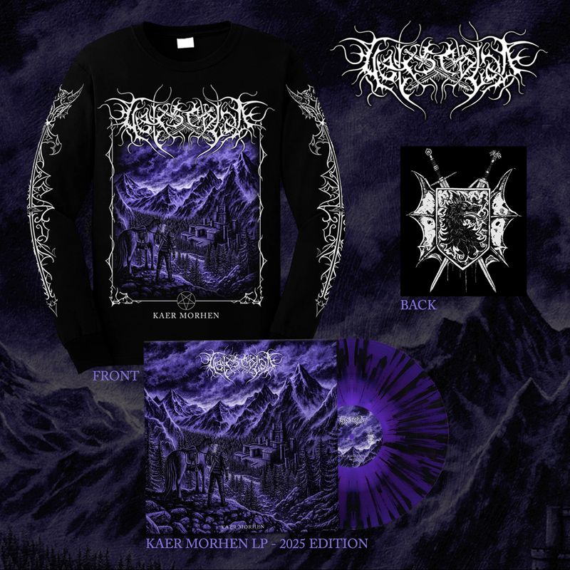 Hekseblad - &quot;Kaer Morhen&quot; Long-Sleeve Shirt / LP Bundle