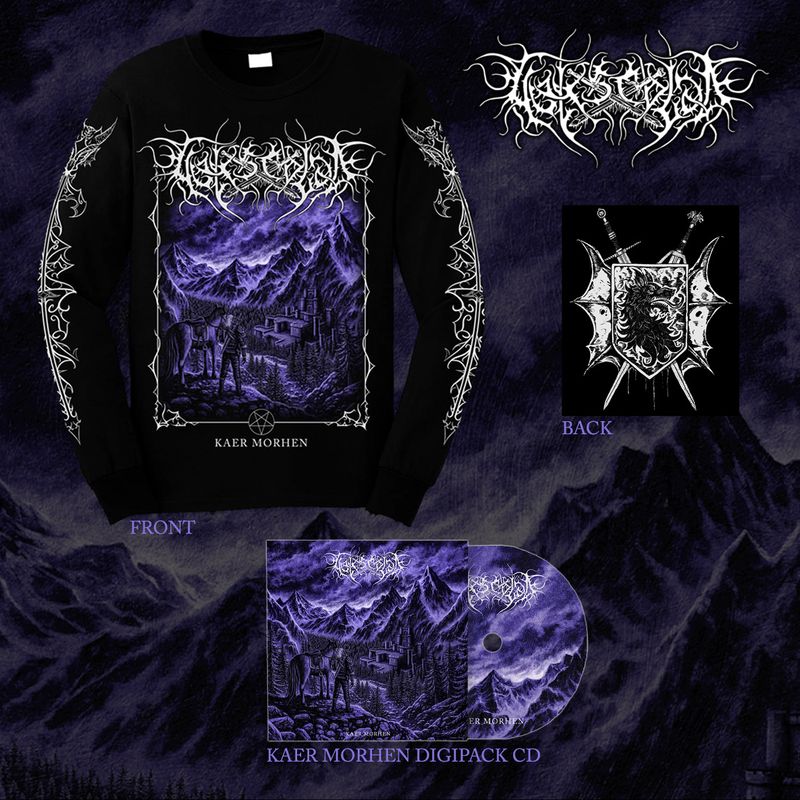 Hekseblad - &quot;Kaer Morhen&quot; Long-Sleeve Shirt / CD Bundle