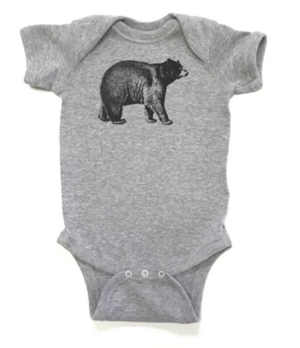 Onesie - Grey Bear
