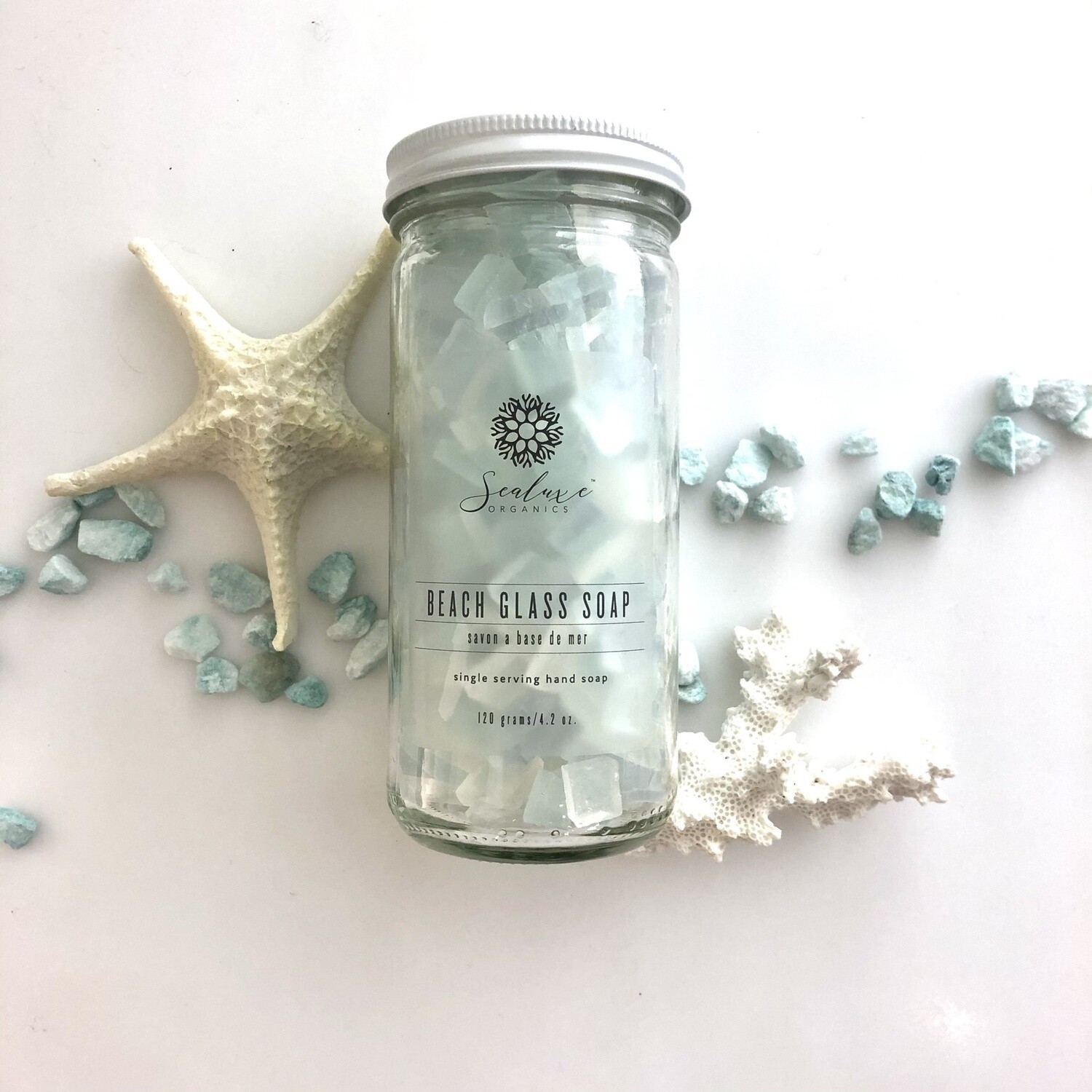 Sea Glass Soap - Aqua Blue