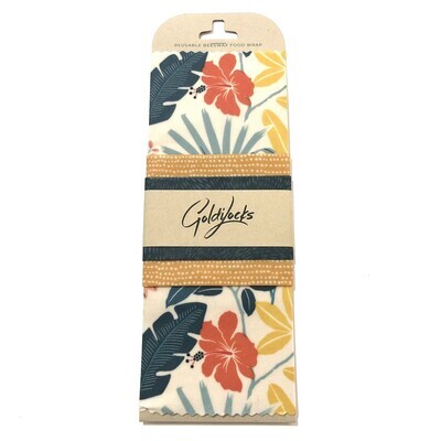 Wrap - Set of 3 - Tropical Palms