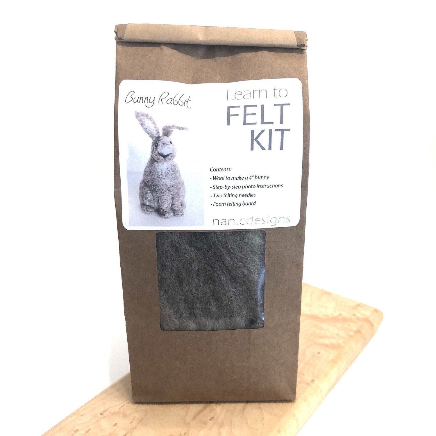 Felting Kit - Bunny