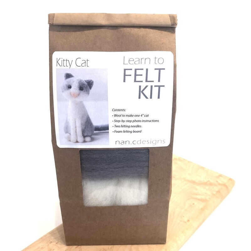 Felting Kit - Cat