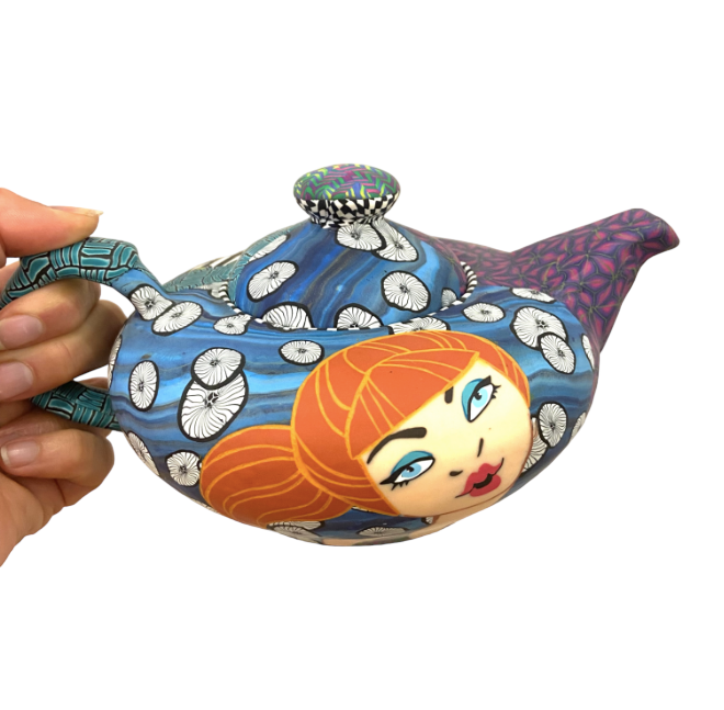 Teapot - Retro Ladies
