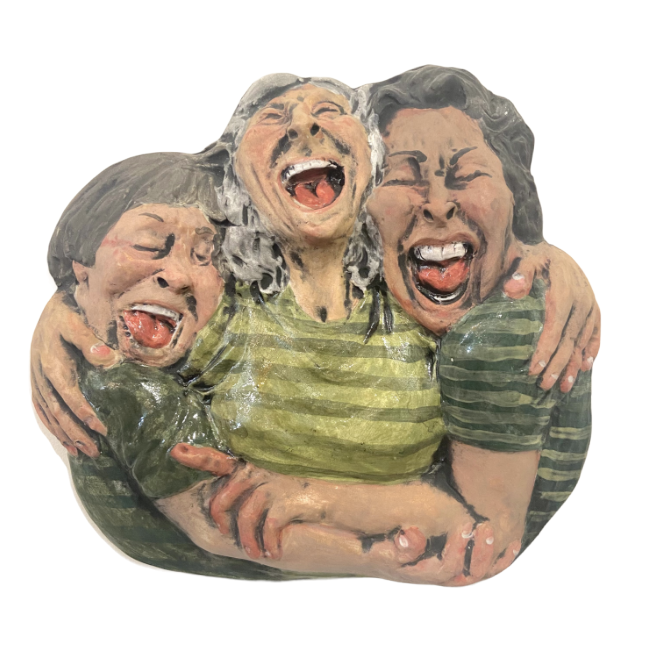 Wallworks - Laughing Ladies