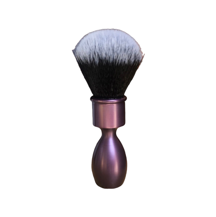 Aluminum Journey Shaving Brush with Synthetic Bristles