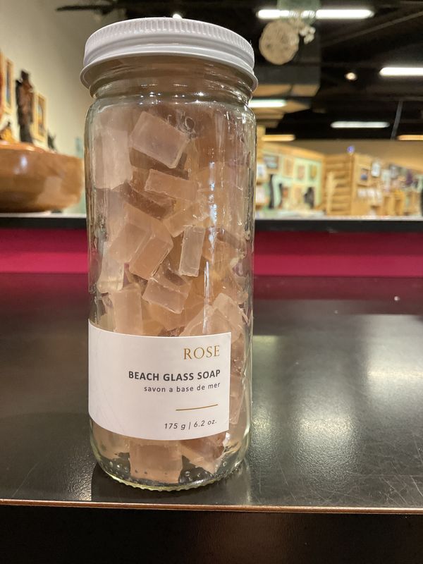 Sea Glass Soap - Rose pink