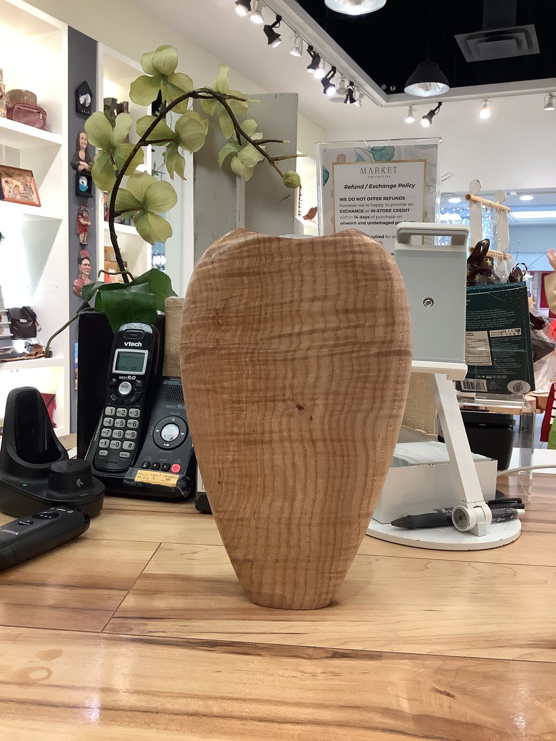 Maple Wood Vase