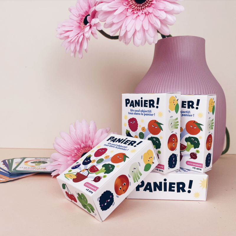 Family Pack : 3 jeux de cartes PANIER!