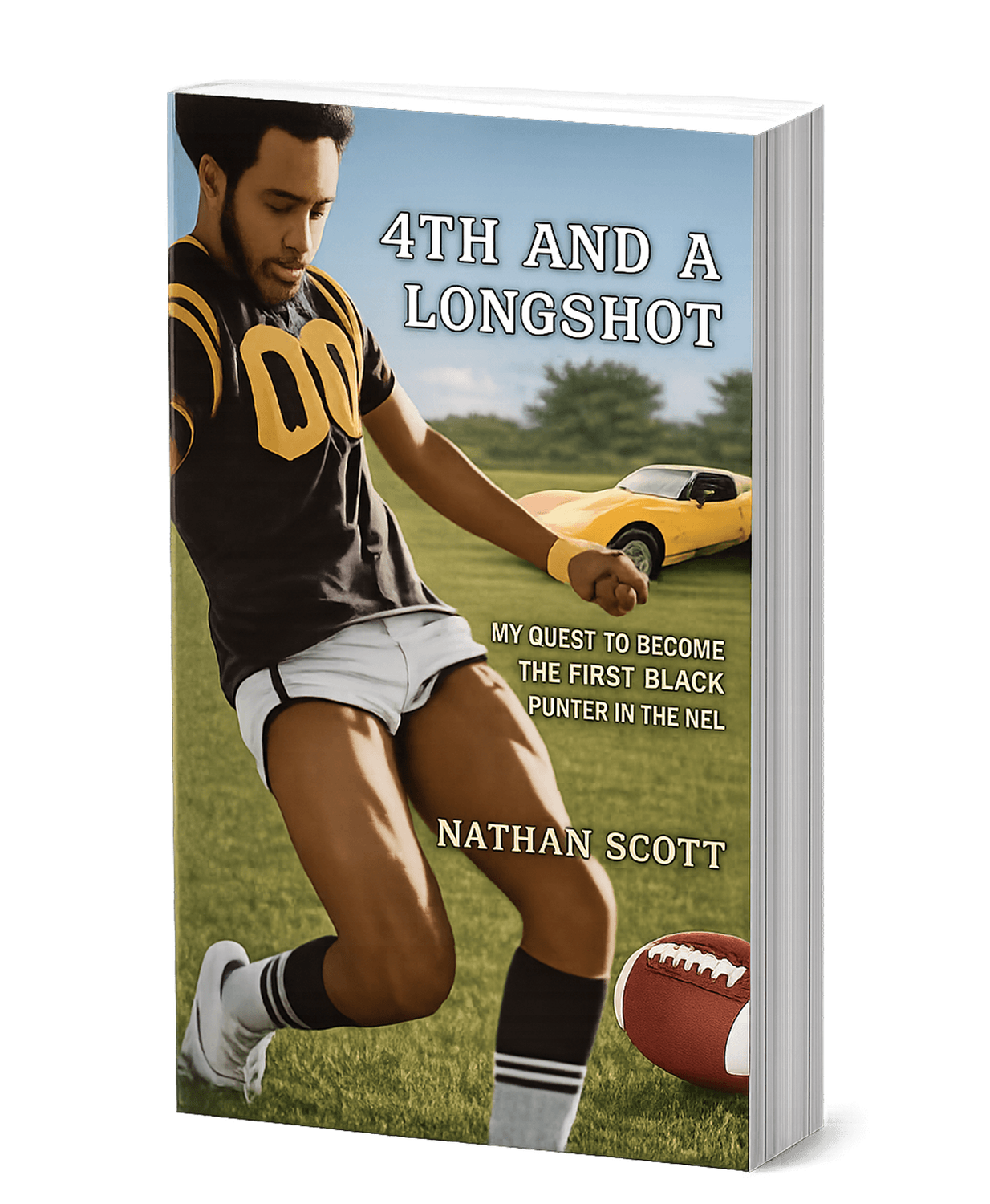 4TH AND A LONGSHOT  (PRE-ORDER AUTOGRAPH PAPERBACK) BOOK RELEASE AVAILABLE MAY 12, 2026