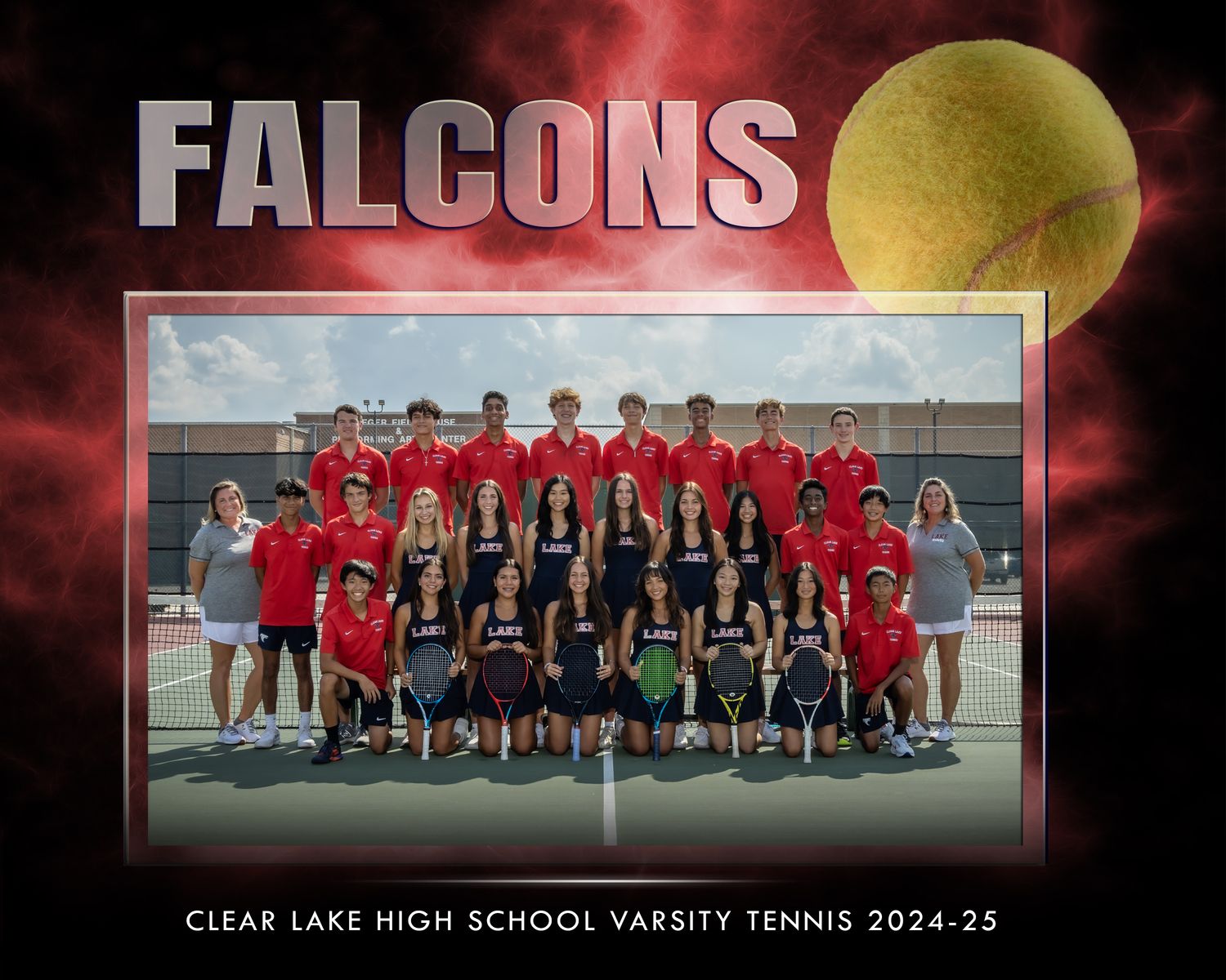 8x10 Team Print
