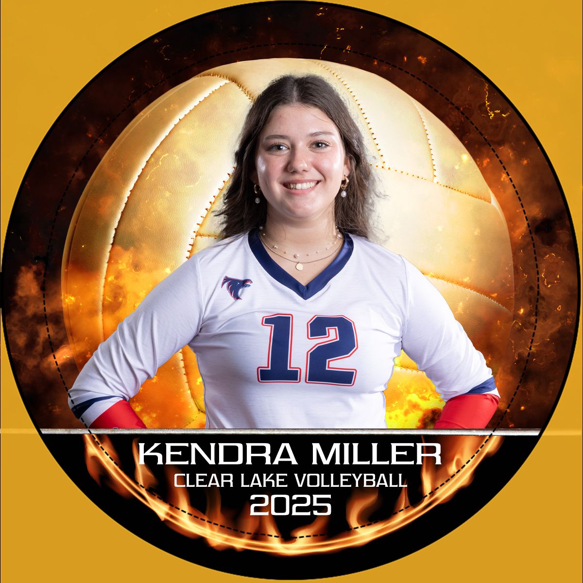 Fire Volleyball button