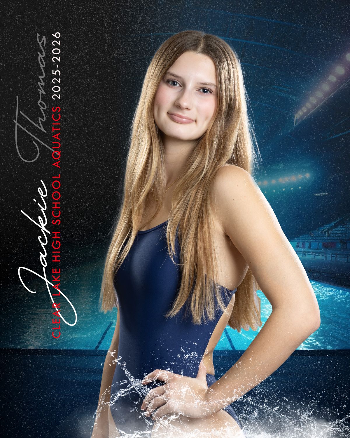 8x10 Personalized Design: script name