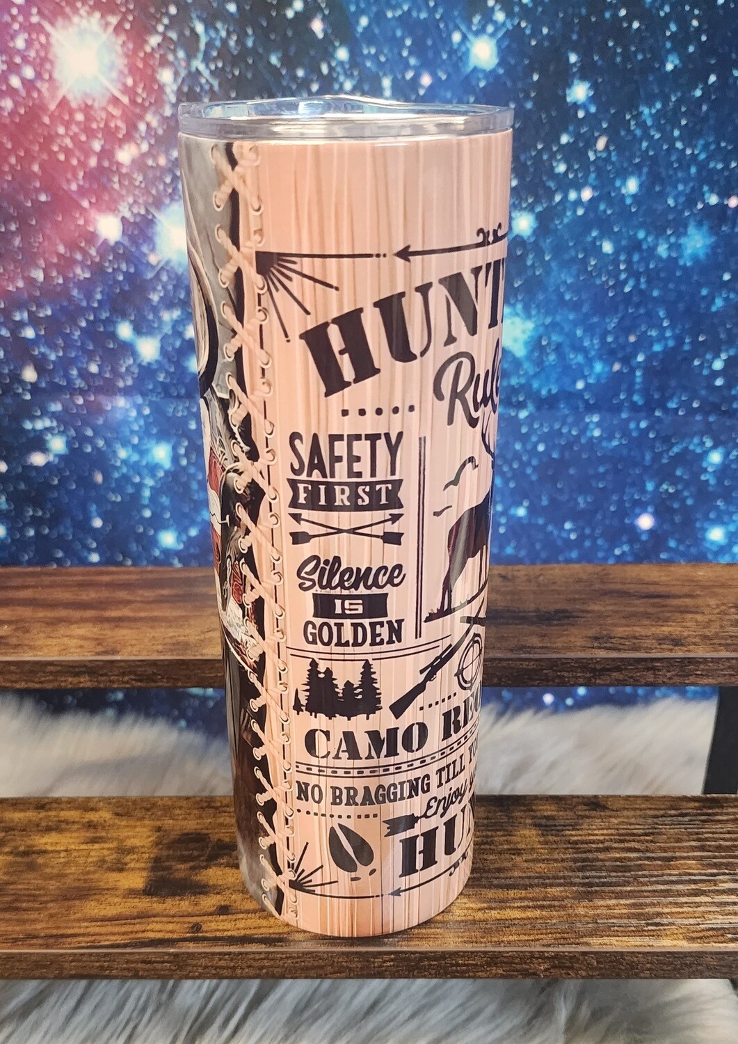 Ready to Purchase - Hunting Rules Sublimation 20oz