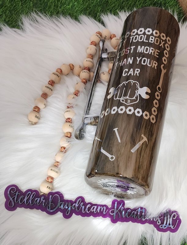 Ready for Purchase- Mechanic's Wrench Handle 30oz. Tumbler