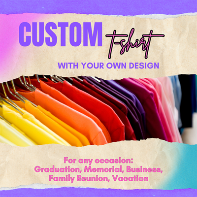 Customized Vinyl/DTF T-shirts