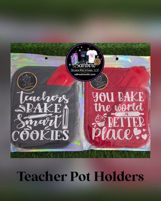 Teacher Pot Holders
