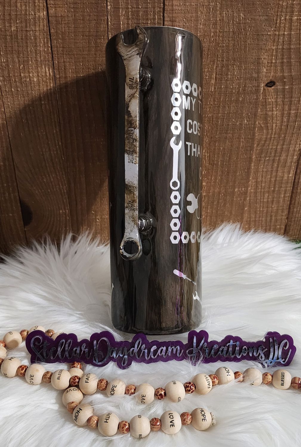 Ready for Purchase- Mechanic's Wrench Handle 30oz. Tumbler
