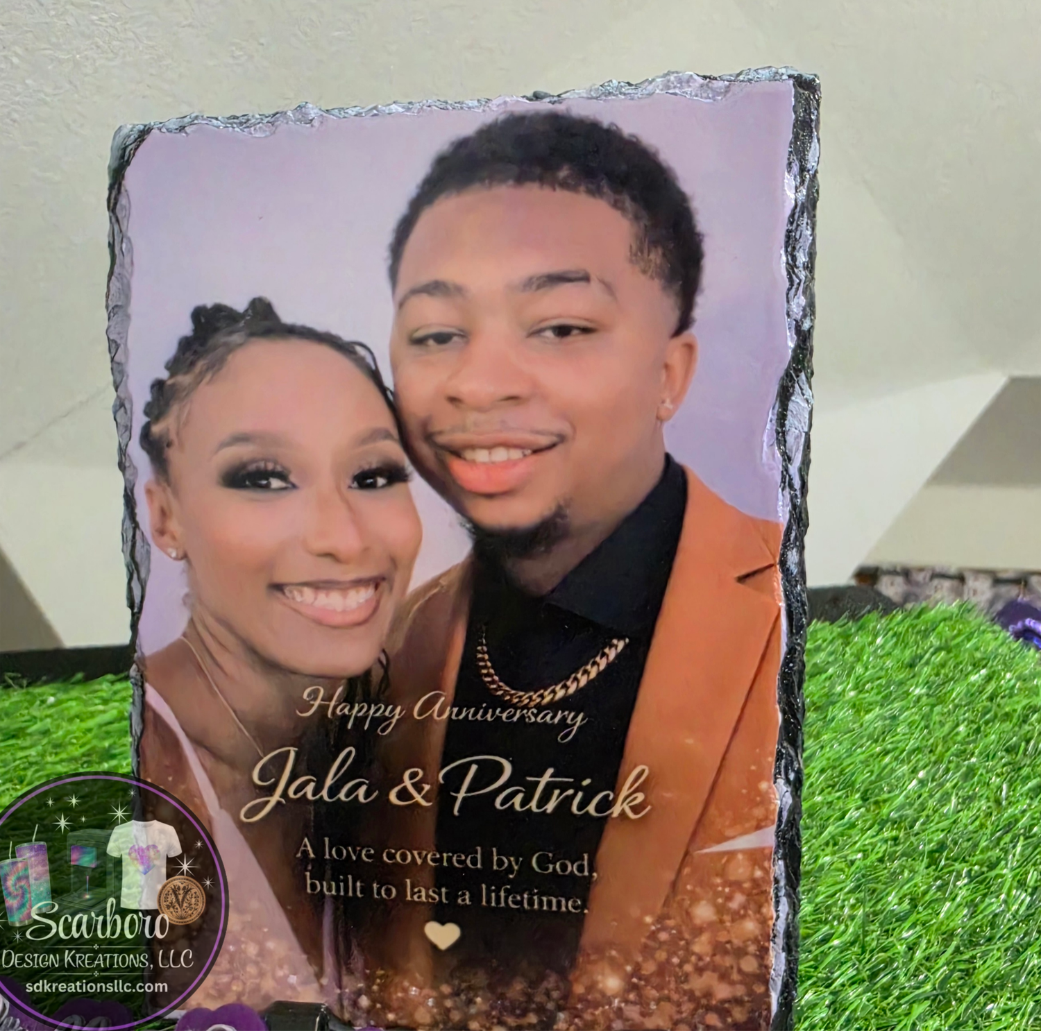 Sublimation slate picture frame 5 x 7