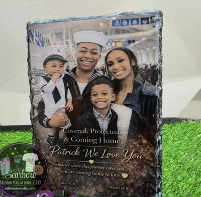Sublimation slate picture frame 5 x 7