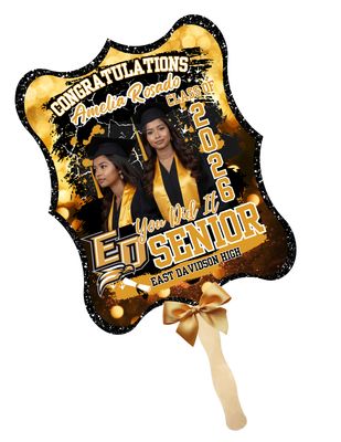 Graduation fans (6 Count)