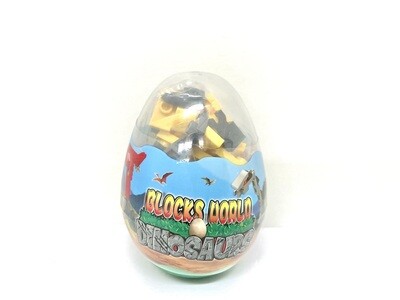 Toy Network Dinosaurs Building Block Mystery Egg