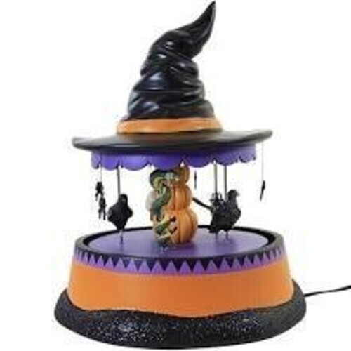 Department 56 Halloween Village Haunted Scary Go Round