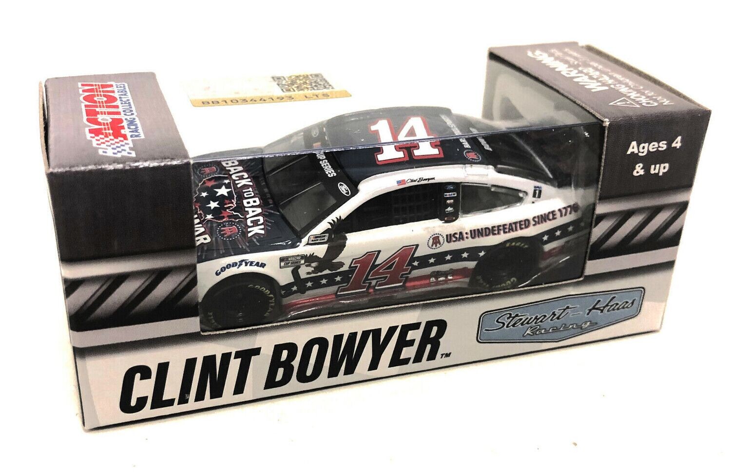 NASCAR Clint Bowyer #14 Barstool Sports 2020 1/64 Diecast