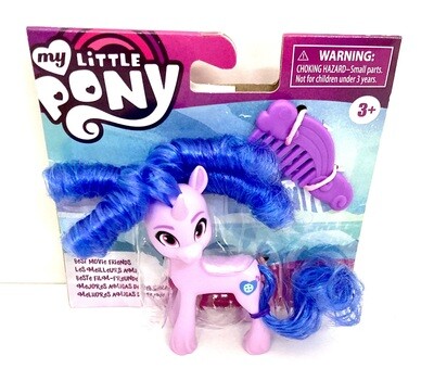 My Little Pony Best Movie Friends 3-Inch Lavender Pony Figure with Hairbrush