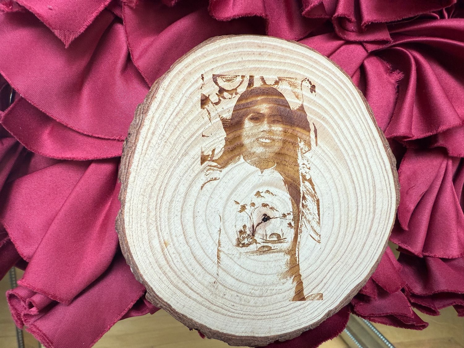 Custom Photo on Wood + Short Message – A Gift from the Heart 🎁