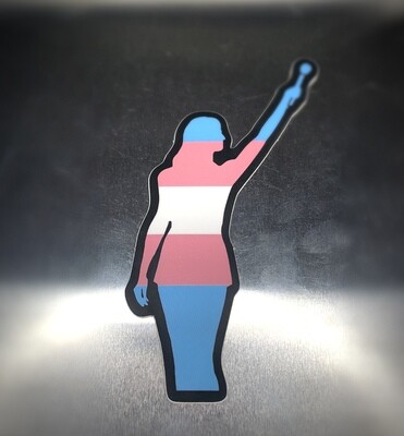 &quot;The One Who Stands&quot; Die-cut vinyl sticker