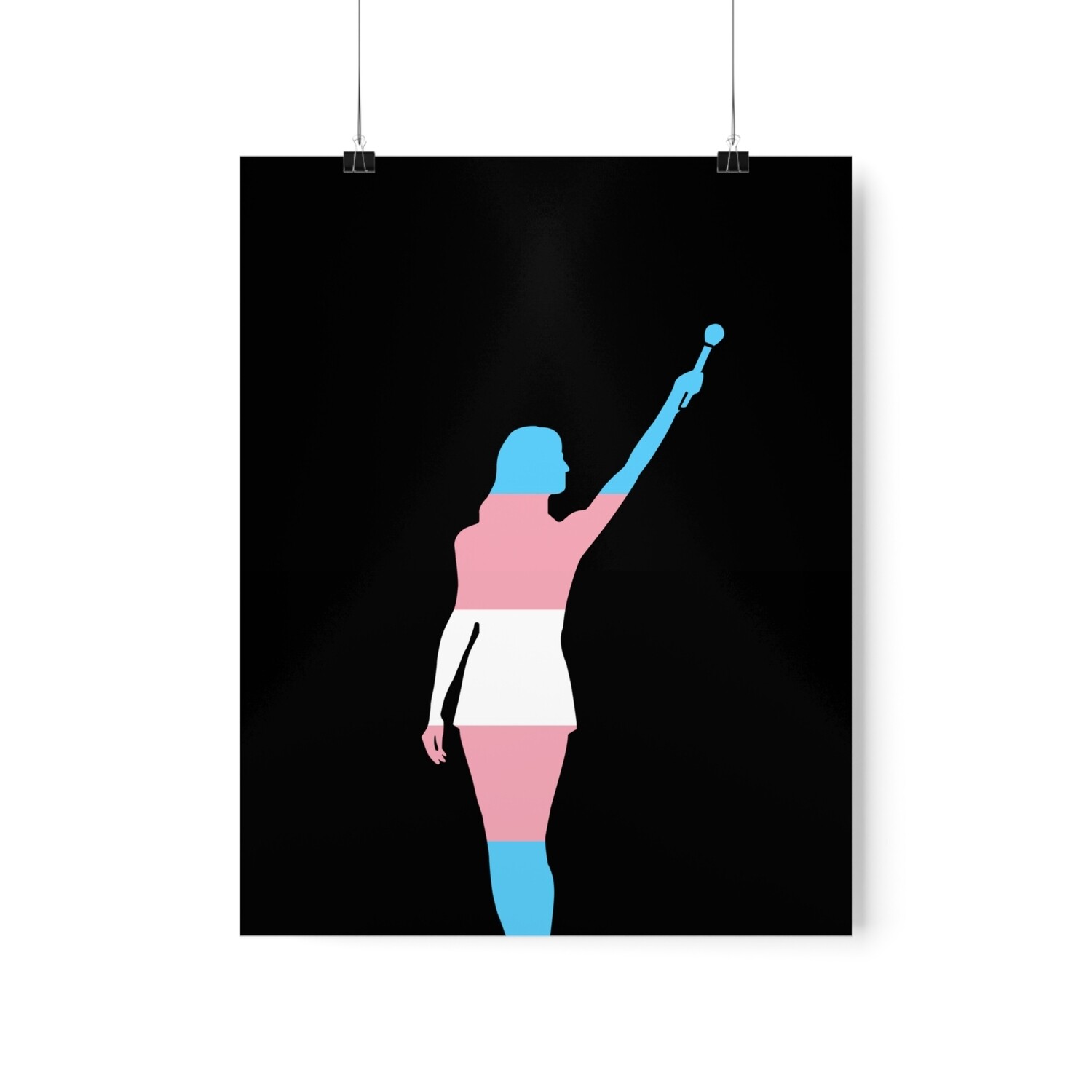 &quot;The One Who Stands&quot; Matte Poster, Priced by Size