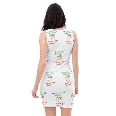 'I Am Wise' Fitted Dress