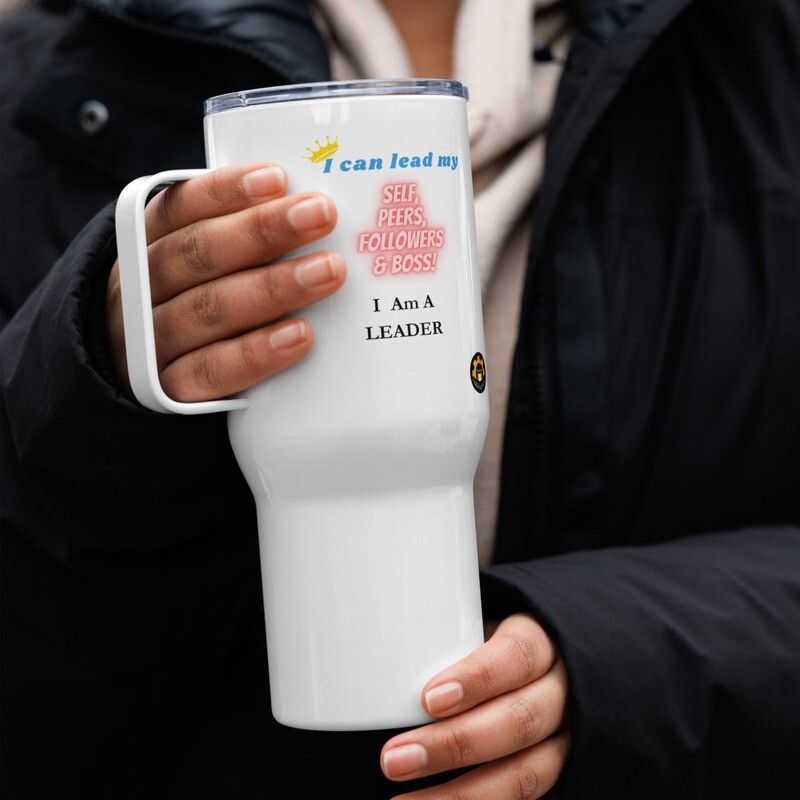 'I Am A Leader' Insulated Mug