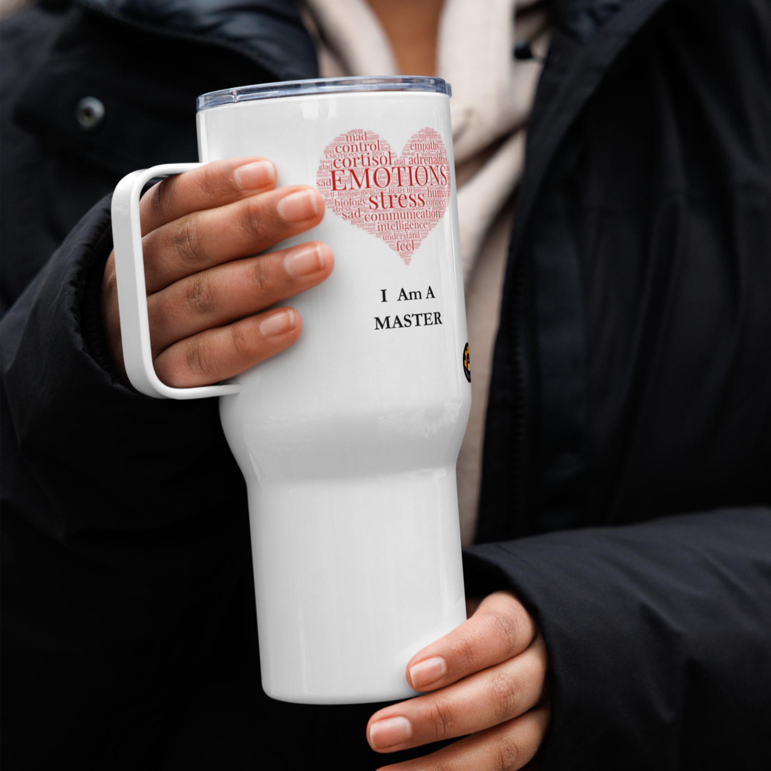 &#39;I Am A Master&#39; Insulated Mug