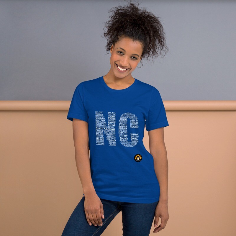 &#39;North Carolina&#39; T-shirt (click for more colors)