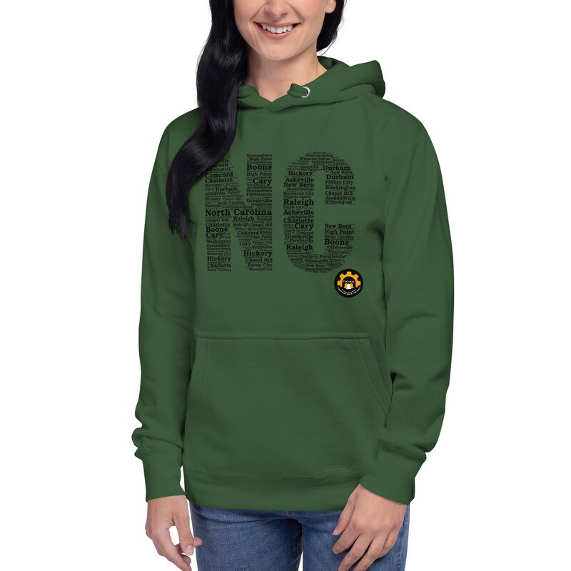 &#39;North Carolina&#39; Hoodie (click for more colors)