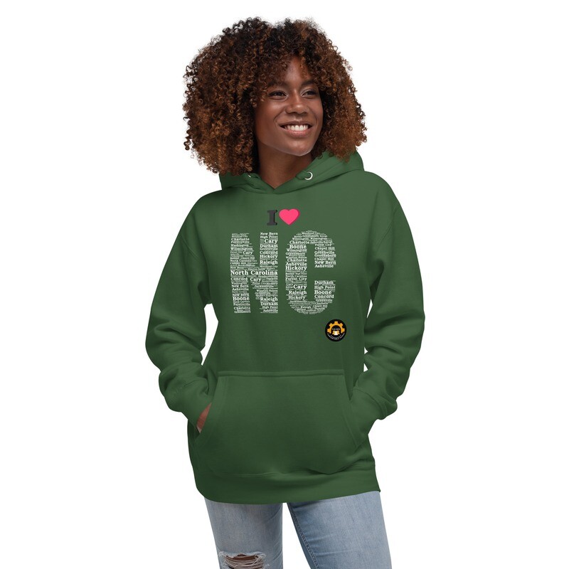 &#39;North Carolina&#39; Hoodie (click for more colors)