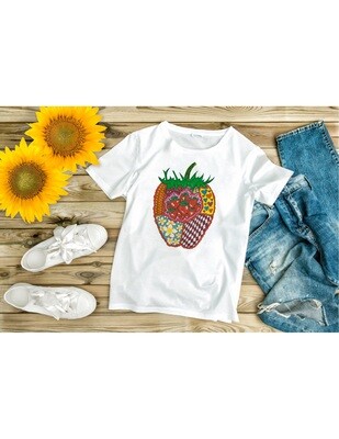 Strawberry Grace Unisex T-Shirt