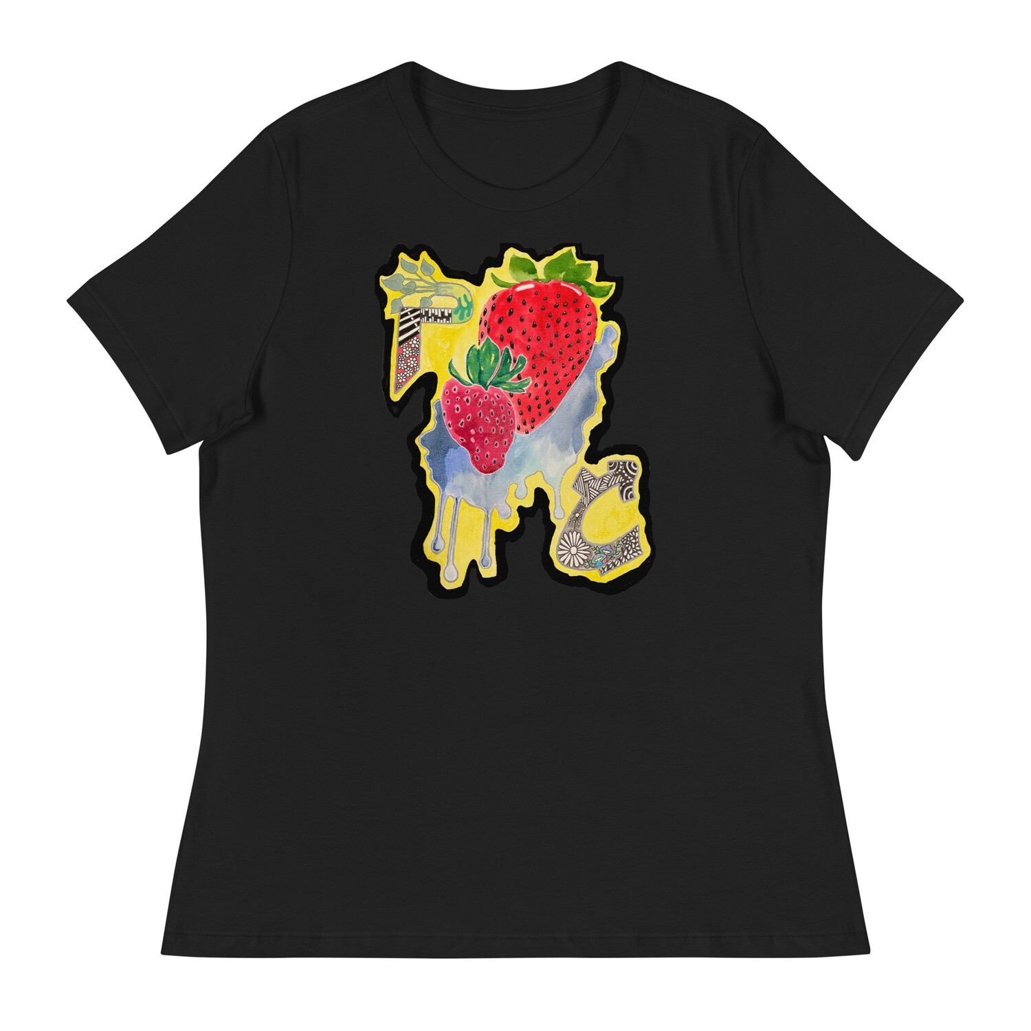 PC Strawberries Women&#39;s Relaxed T-Shirt