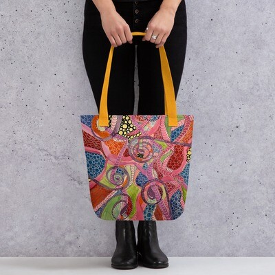 Galaxy in Pink Tote bag