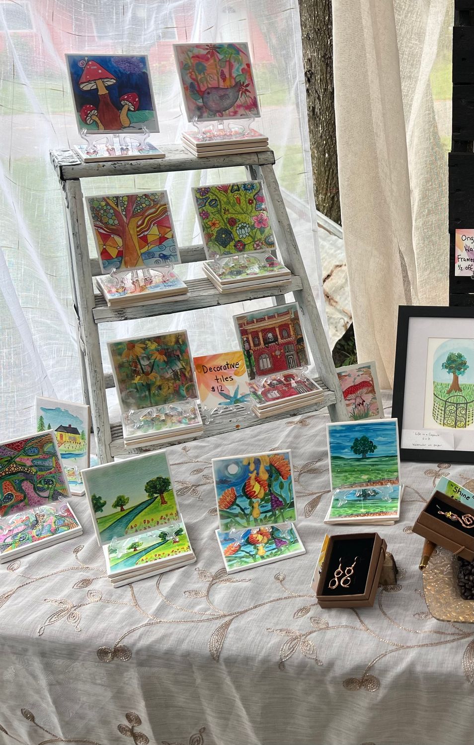 Decorative Tiles from Original Art